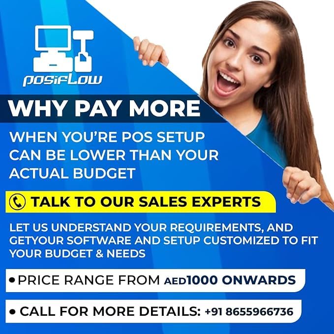 Android POS Billing Machine, Electronic Terminal (8 inch Screen)