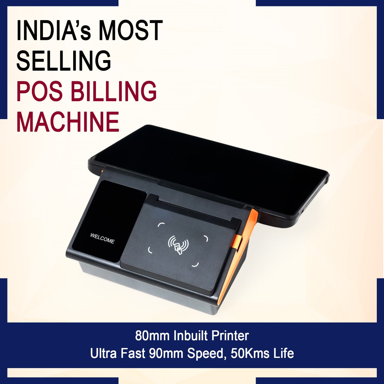 11-Inch Android POS Machine – All-in-One Billing System for Retail & Restaurants