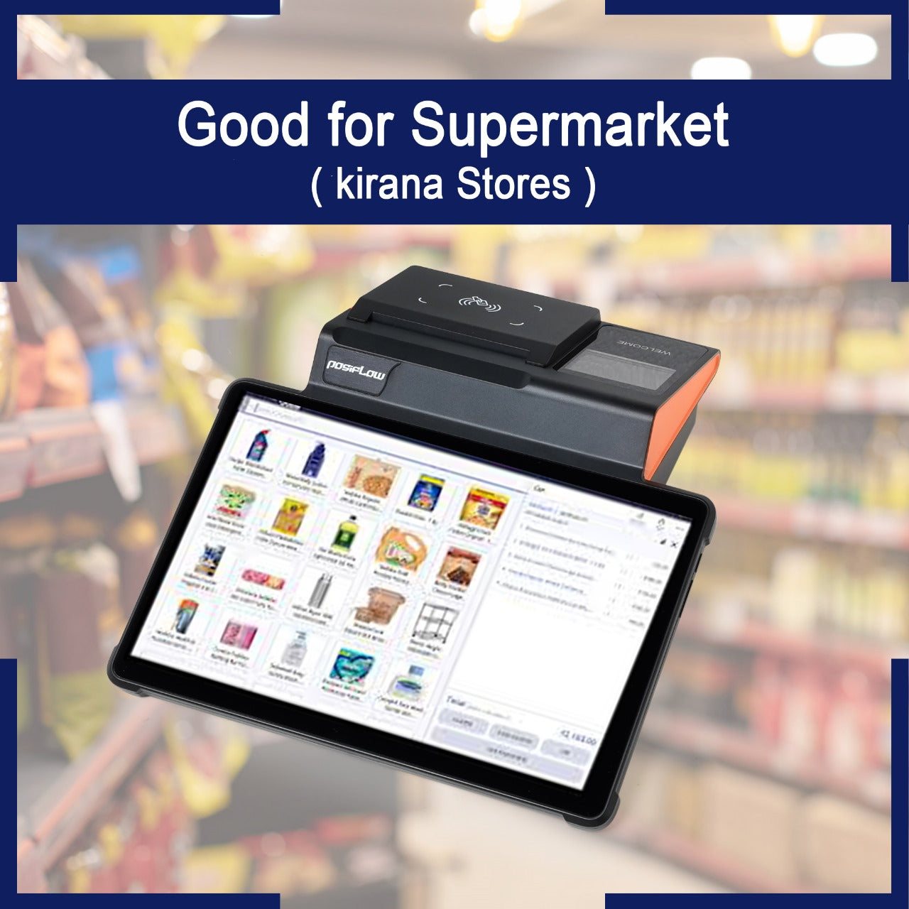 11-inch Android POS Machine | All-in-One for Retail Billing